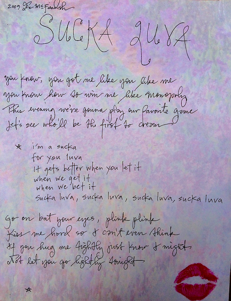 "Sucka Luva" lyrics